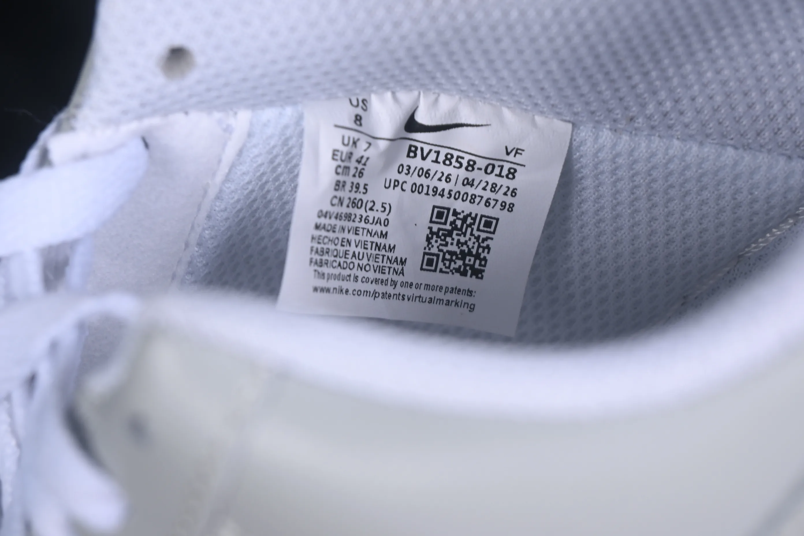 All categories Nk Air Force 1 Air Force series Nk Air Force 1 Low Air Force low-top Nike Air Force 1'07 Low Air Force 1 low-top casual sneakers BV1858-018